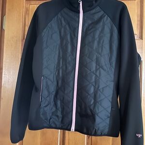 TWO Black Lightweight Jackets
